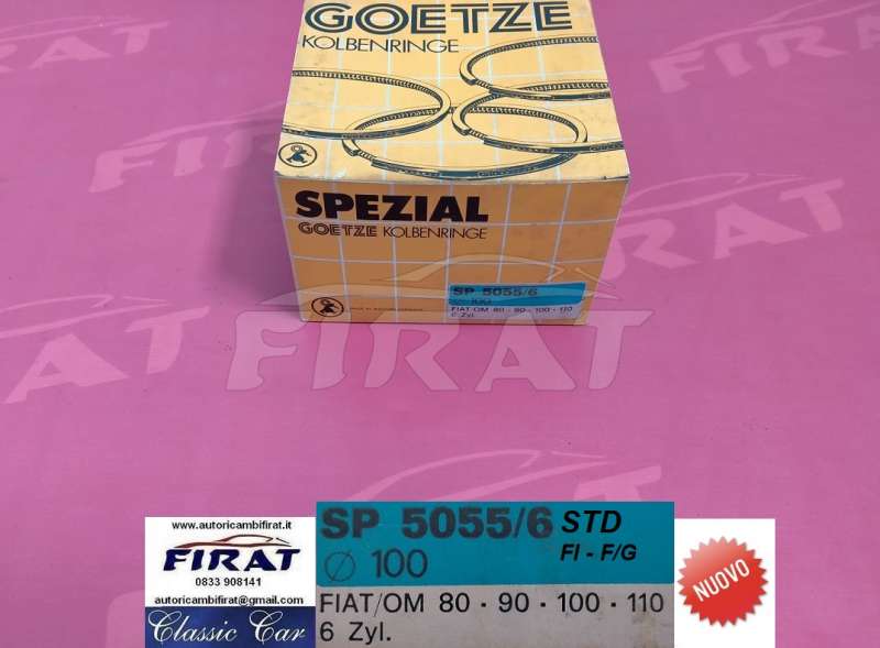 FASCE ELASTICHE FIAT 80 - 90 - 100 - 110 NC (SP5055/6)